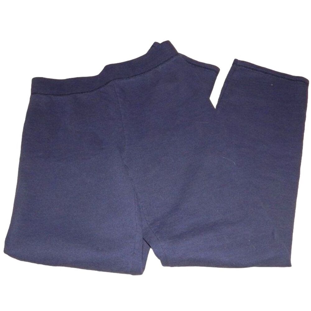 Hanes Comfort Blend girls large 10/12 solid navy blue sweatpants